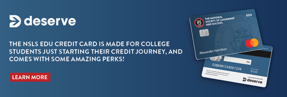 Deserve NSLS EDU Credit Card